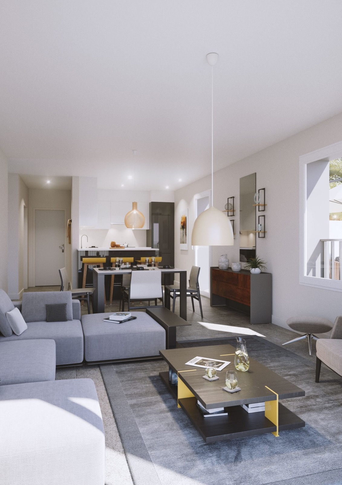Villeneuve (VD) — Promotion « Les Citronniers » : 3 pièces balcon et jardin